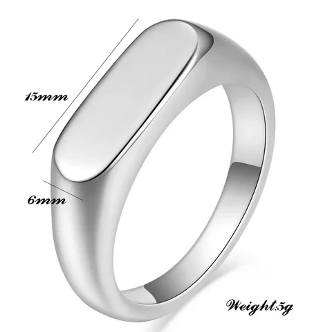 Men Silver ring - Image 2